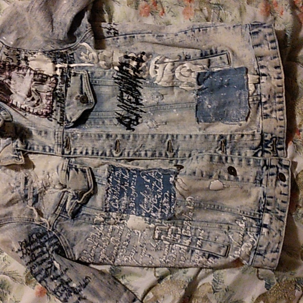 Customized Amari jean jacket